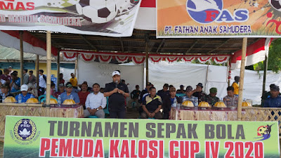 Eks PSM Ramaikan Kalosi Cup IV, Dibuka Resmi oleh Wabup Asman