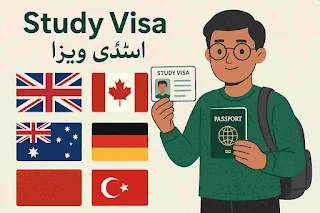 "پاکستانی طلبہ کے لیے اسٹڈی ویزا 2025 – فیس، شرائط اور مفت اسکالرشپ کی معلومات"