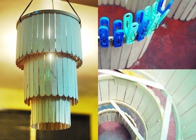 31 Cara Membuat Lampu Kamar Dari Stik Es Krim, Motif Baru!