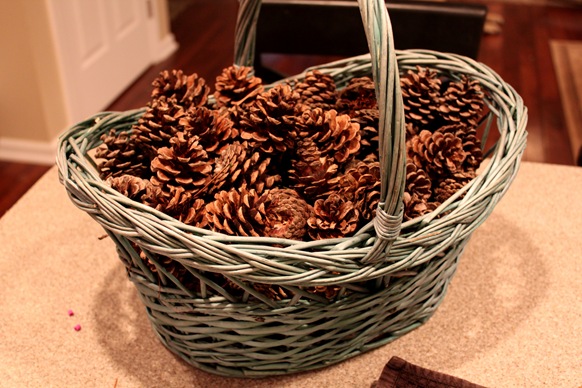 pinecone basket