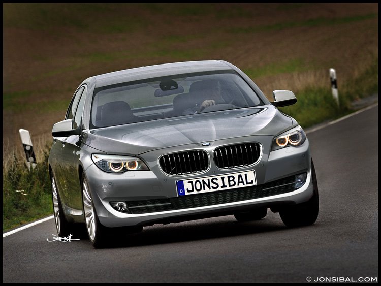 Artists Impression of 2010 BMW 5-Series