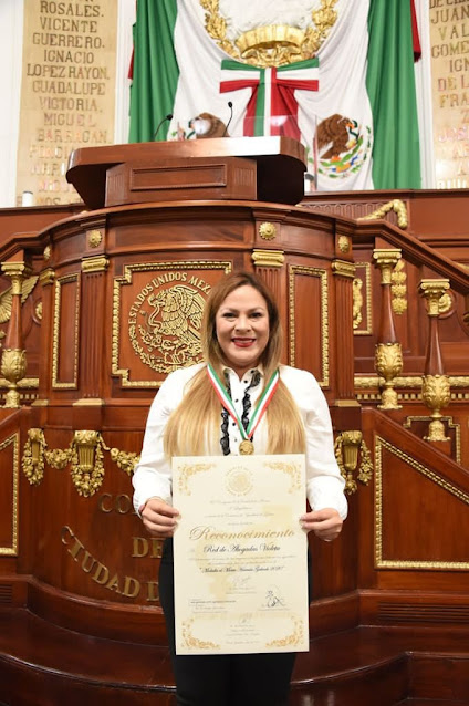 Reconoce Congreso capitalino a luchadoras sociales con la Medalla al Mérito “Hermila Galindo.”