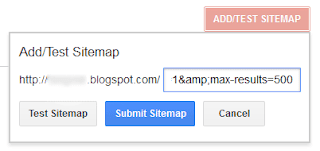 Sitemap ke Search Engine Google