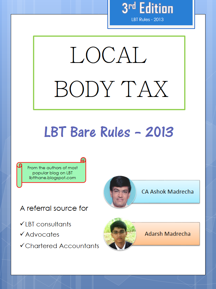 LBT Bare Rules 2013 Cover Page