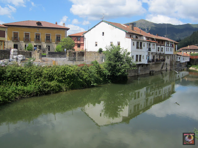 Barrio de Zubiaur en Orozko (Bizkaia)