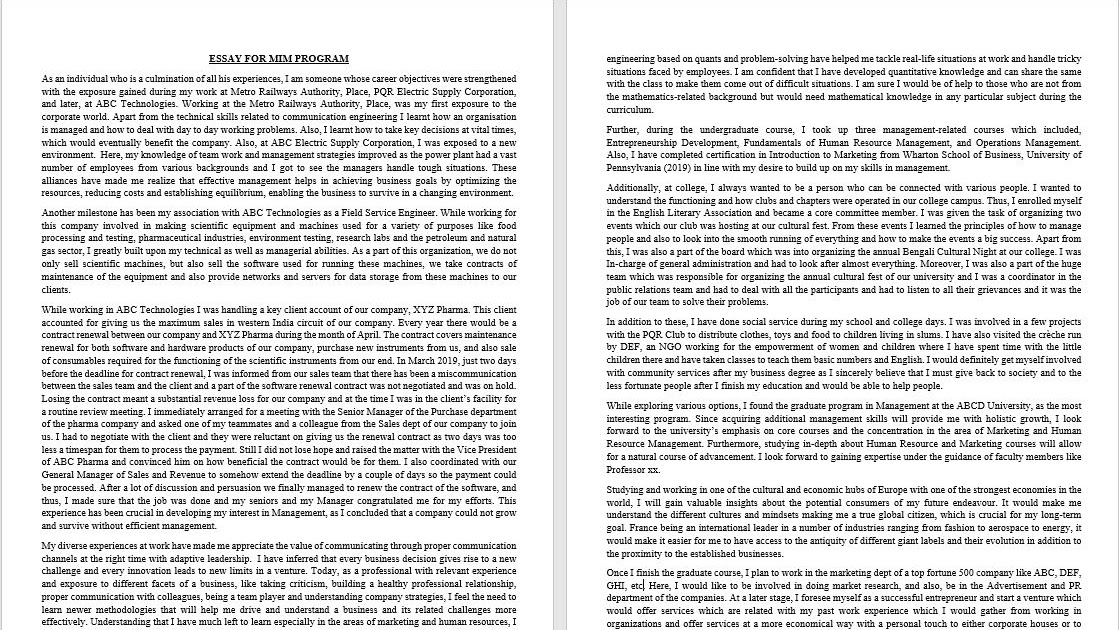College Admission Essay Editing Service | Edit My Application Essay