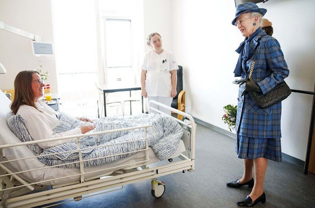 Queen Margrethe attended the opening of Gødstrup Psychiatric Hospital at Gødstrup Regional Hospital in Herning