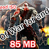 God of War Chains of Olympus for Android Game Only 85mb Download Free without pay