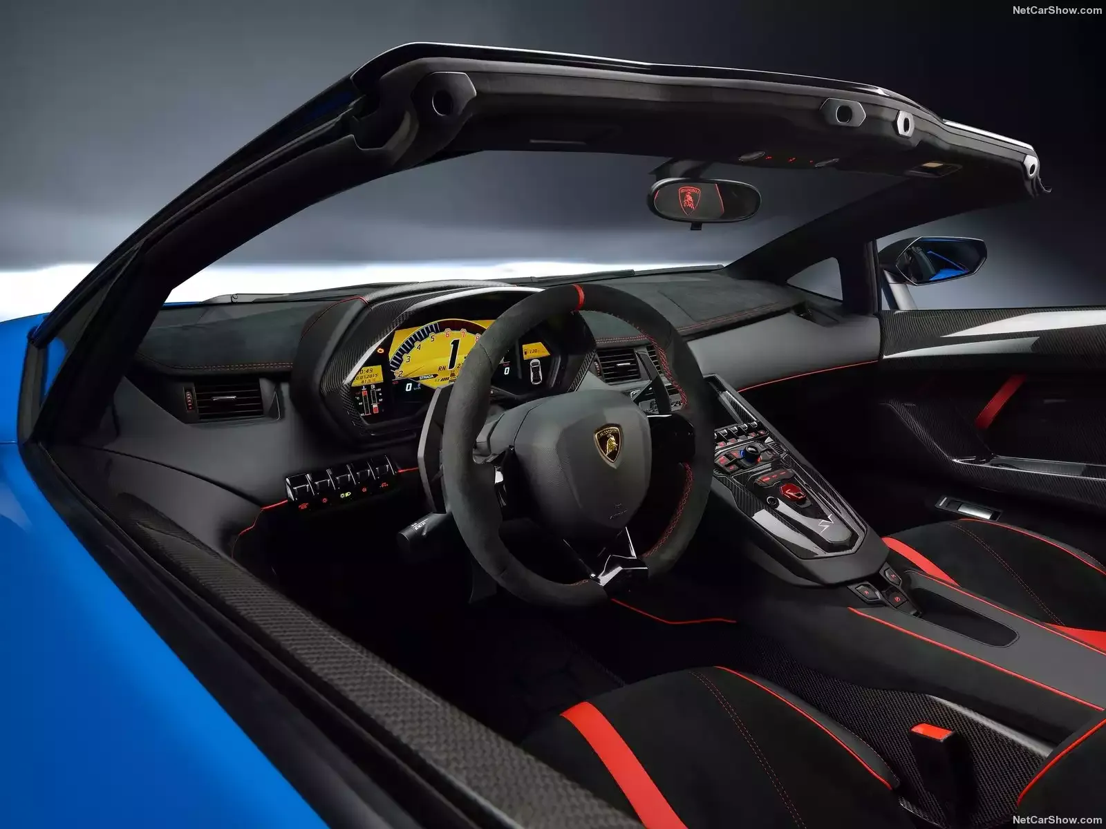 Hình ảnh siêu xe Lamborghini Aventador LP750-4 SV Roadster 2016 & nội ngoại thất