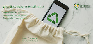 hidup berkelanjutan (sustainable living)