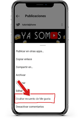 como esconder los me gusta en mi Instagram