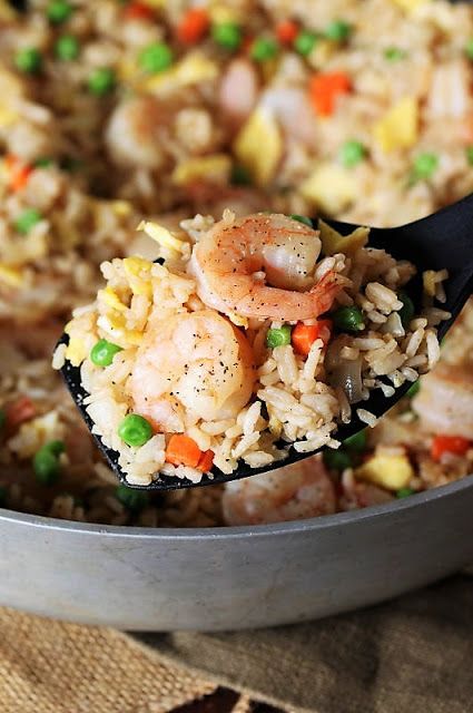 Skillet Shrimp Fried Rice Recipe