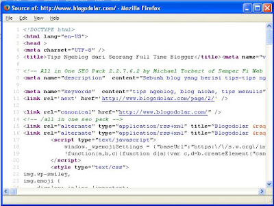 Mengetaui Theme Beserta Plugin Yang di Gunakan oleh Blog Orang Lain