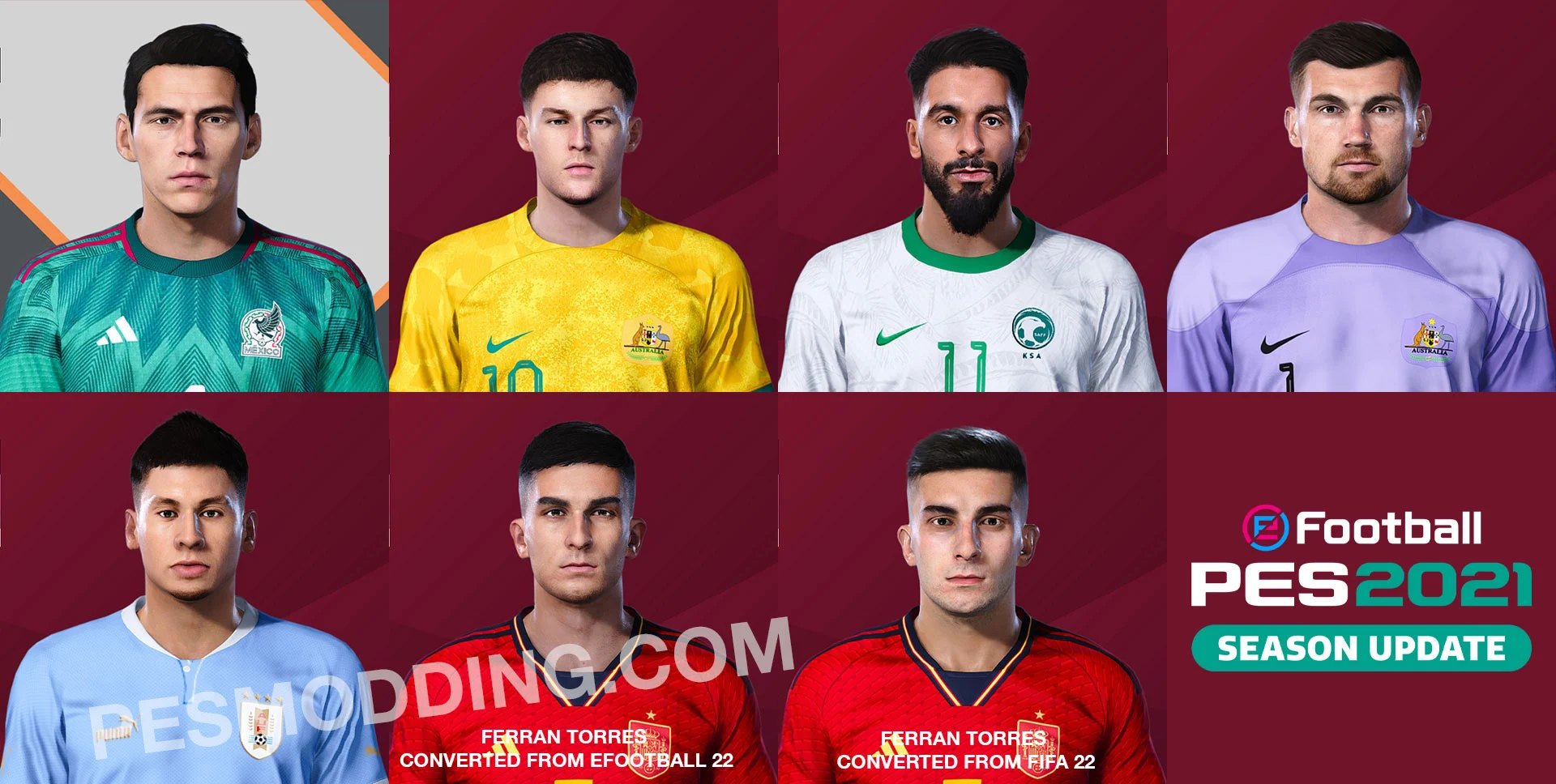 New PES 2021 Facepack by Kleytonscr