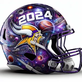 Minnesota Vikings 2024 Concept Helmets