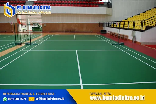 Jasa Pengecatan Lapangan Badminton Bekasi Bergaransi