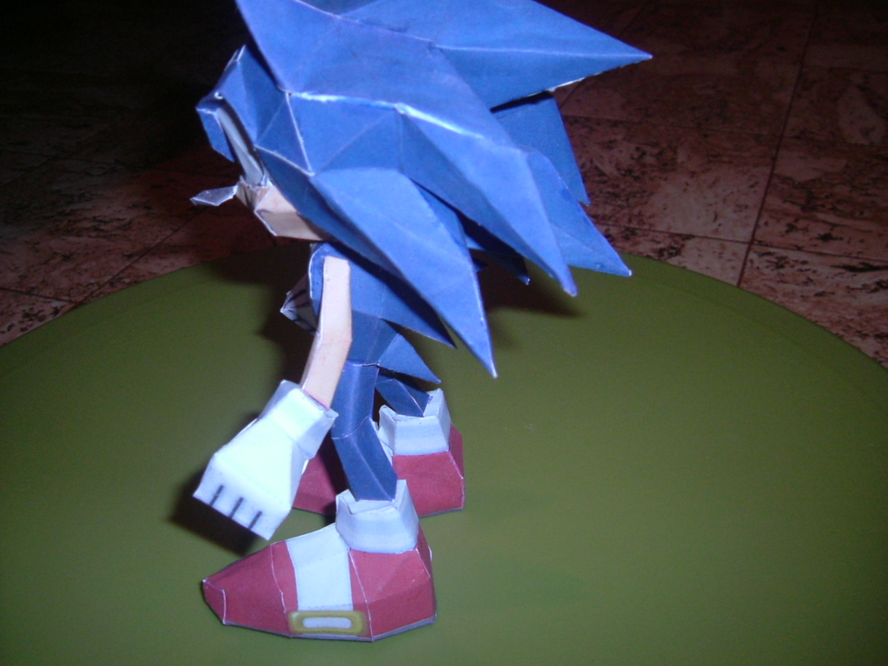 DreamWolf Blogg: Sonic Papercraft