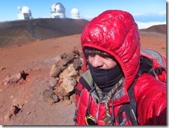 Ramesh on Mauna Kea Summit