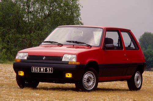 Renault 5 antros kartos 