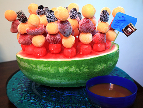 fruits arrangement pictures