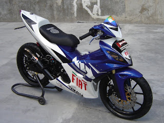 modifikasi motor yamaha old jupiter mx terbaru