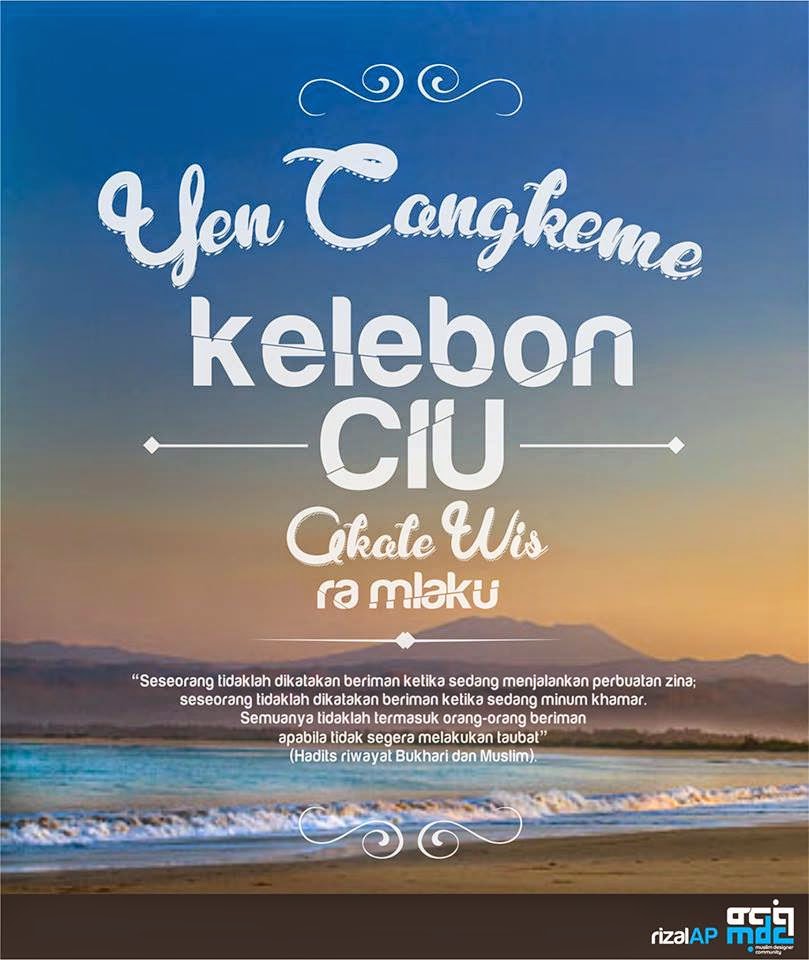 15 Desain Poster Dakwah Karya MDC (Muslim Designer 