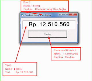 Source Code VB 6 Random Huruf dan Angka