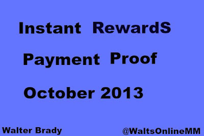 Instant Rewards Payment Proof