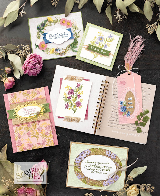 Nigezza Creates Pressed Petal Suite By Stampin' Up!