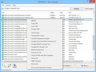 VovSoft SEO Checker