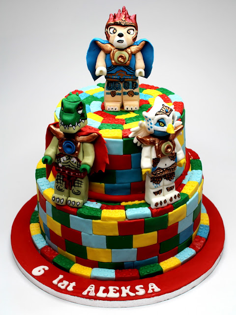 Lego Chima Birthday Cake