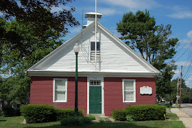 Franklin's Red Brick School, an original one room school house