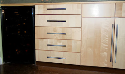 narrow kitchen drawers