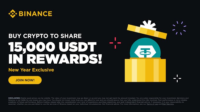 MENASA New Year Exclusive: Buy Crypto on Binance to Share 15,000 USDT in Rewards!