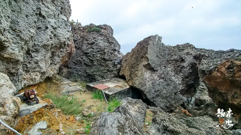 消失半個世紀的遺跡｜小琉球永安橋遺址~近烏鬼洞落日亭中間｜賞落日夕陽藍海亭