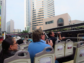 香港 人力車觀光巴士 バス内観