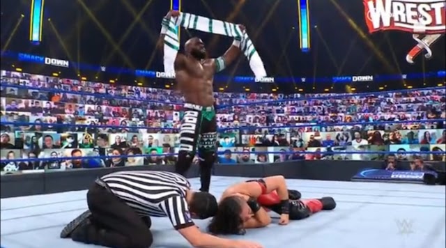 WWE Wrestler Shows Respect to Nigeria on SmackDown