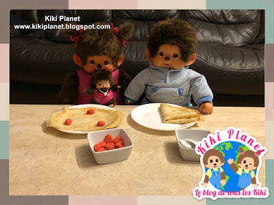 kiki monchhichi chandeleur cute crêpe toys life kidult