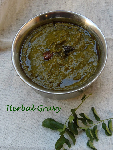 Herbal Gravy, Mooligai Kuzhambu
