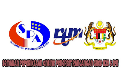 Semakan Peperiksaan Online Penerbit Rancangan Gred B29 & B41