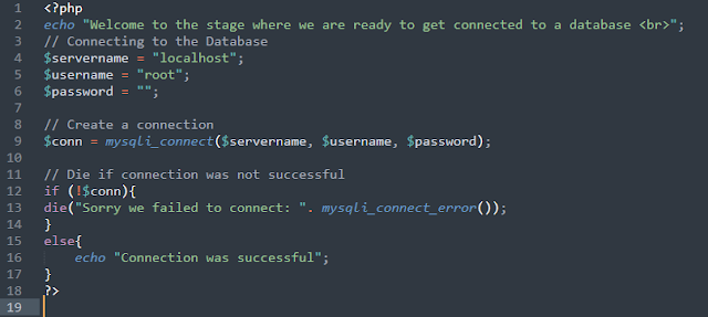 How to Connect Server Side Script to Database using PHP
