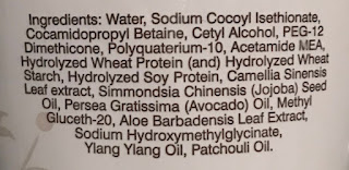 Springfields Shampoo Ingredients