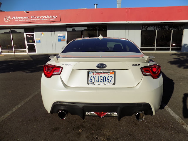 2013 Subaru BRZ- After spot repair at Almost Everything Autobody was completed