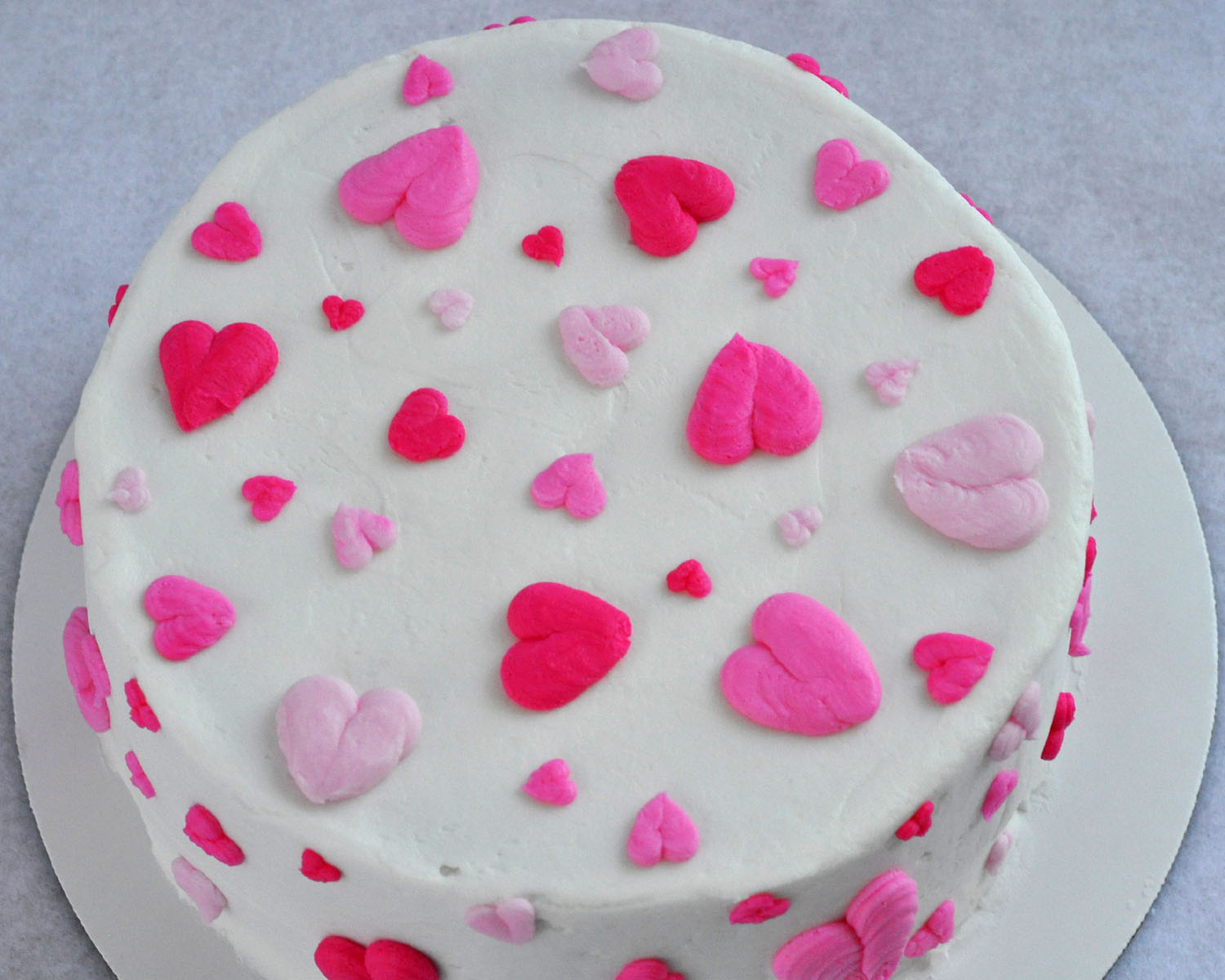 Beki Cook's Cake Blog: Valentine's Buttercream Heart Cake