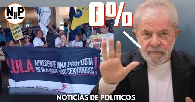 Servidores federais anunciam greve nacional após governo Lula oferecer 0% de reajuste