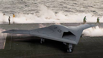 X-47B Drone, Pesawat Canggih Milik AS Yang Mirip UFO