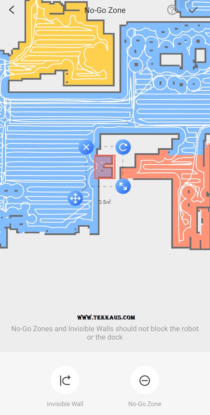 Roborock G10 App Control 3D Mapping View