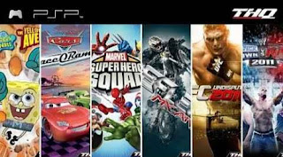 PSP Games Actions