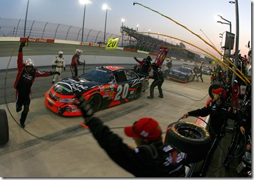 2010 Darlington NNS 20 car pit stop