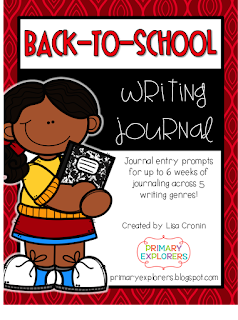 https://www.teacherspayteachers.com/Product/Back-to-School-Writing-Journal-2737013